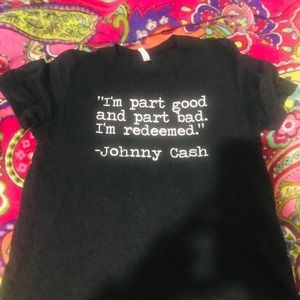 Johnny cash tee